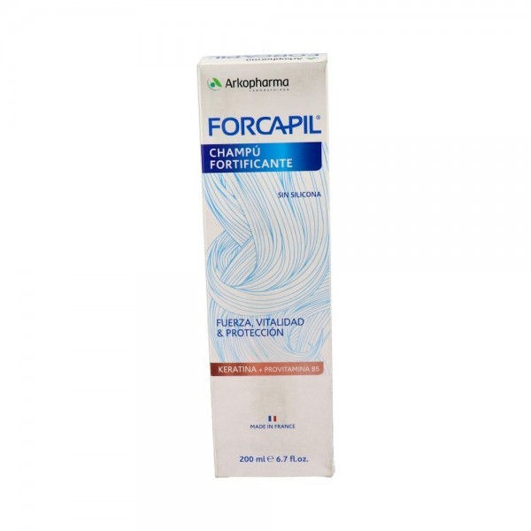 Forcapil Champu Fortificante Con Keratina 200 Ml