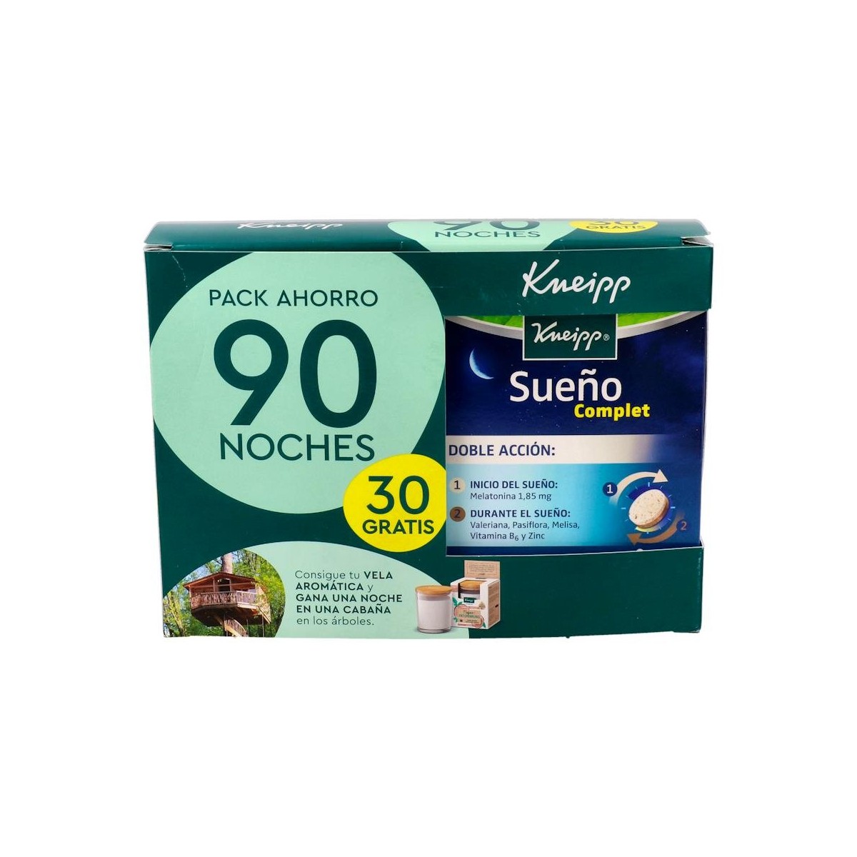 Kneipp SueÃ±o Complet 60 Comp + 30 Comp
