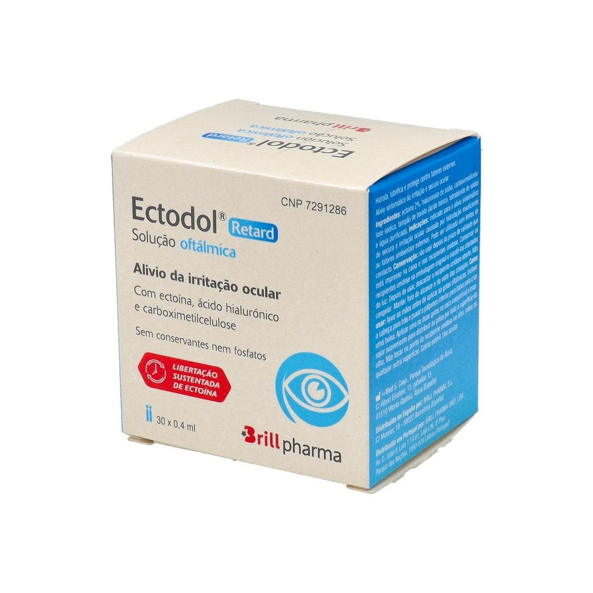 Ectodol Retard Solucion Oftalmica 0,4 Ml 30...