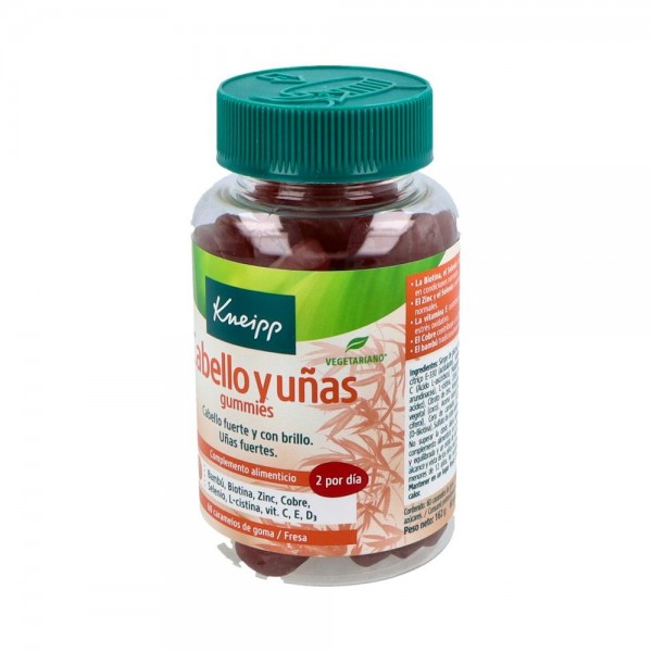 Kneipp® Gummies Cabello y uñas 60 uds.