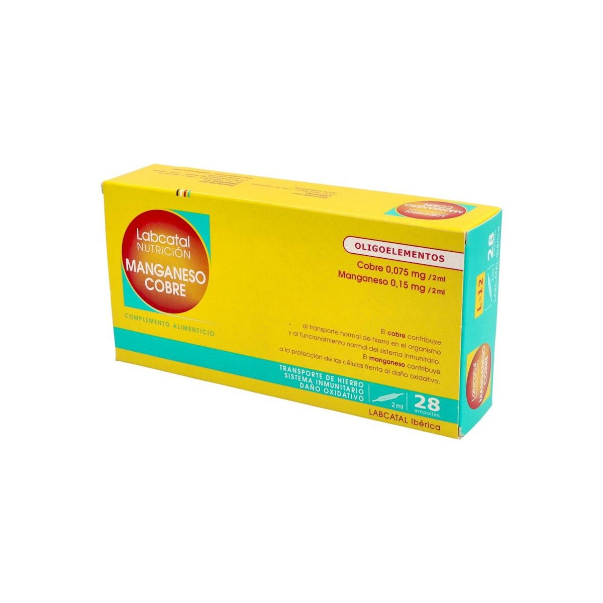 LAB. 12 (MANGANESO-COBRE) 28 AMP.