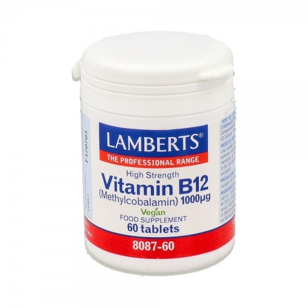 Lamberts 8087-60 Vitamina B12 1.000 Mcg 60 Comp