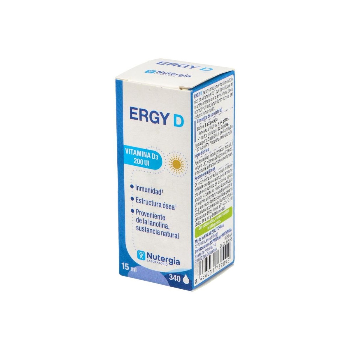Nutergia Ergy -D 15 Ml