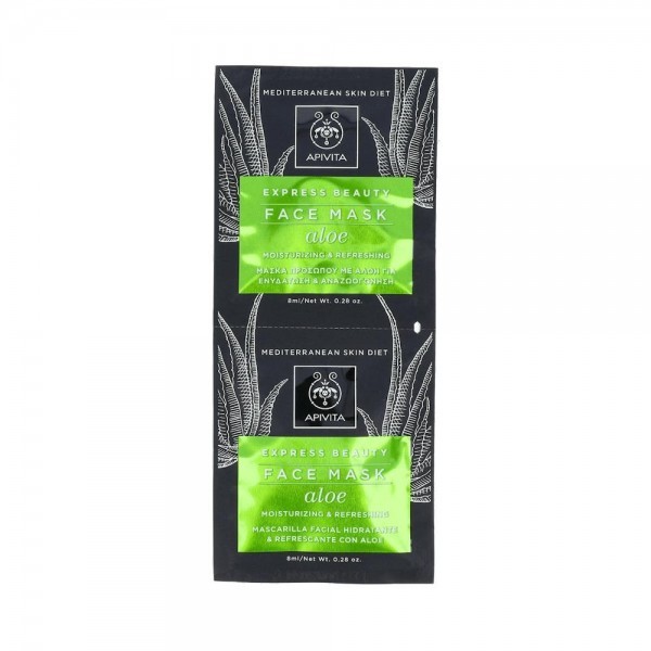 Apivita 10-22-44-157 Express Moisturi.Aloe 2X8Ml/16