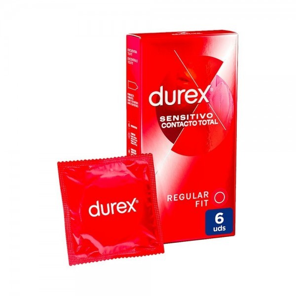 Durex Sensitivo Contacto Total 6 Ud