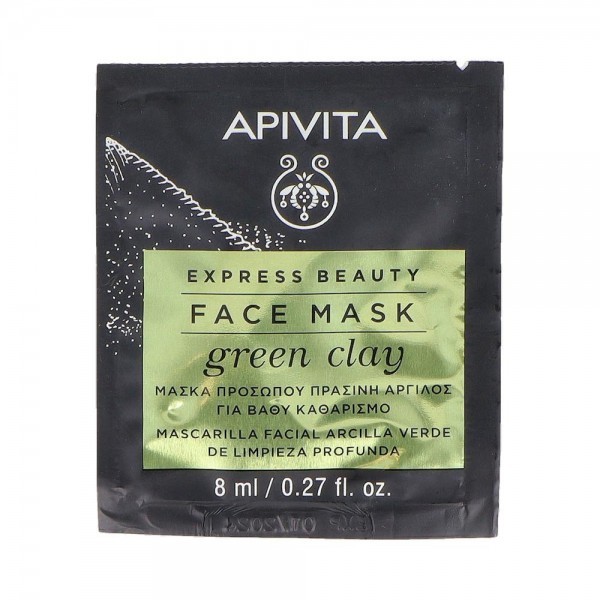 Apivita 10-22-44-164 Express Beauty Masc Limpieza Profunda Arcilla Verde