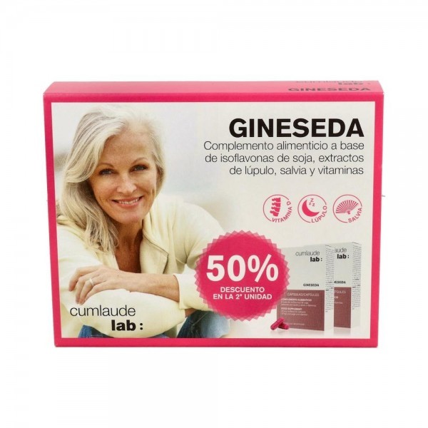 Gynelaude Gineseda Duplo 50% 30+30 Caps