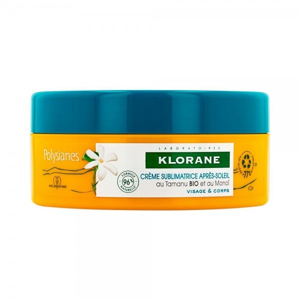 Klorane Crema sublimadora aftersun al Tamanu BIO y Monoï Rostro y cuerpo Aftersun 200ml