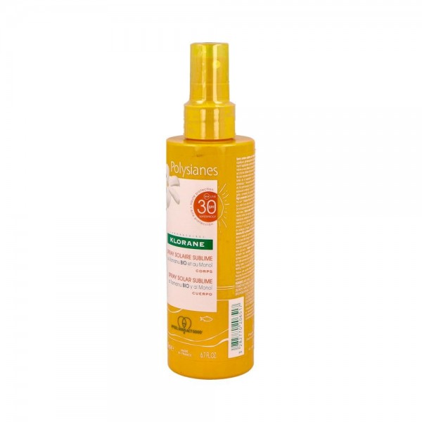 Klorane Crema solar sublime SPF 30 al Tamanu BIO y al...