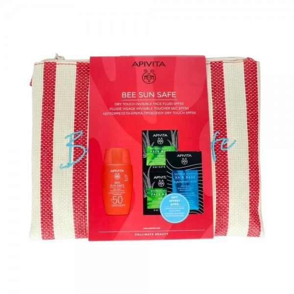 Apivita Fluido Facial Invisible Toque Seco Spf50 + Regalo Rutina