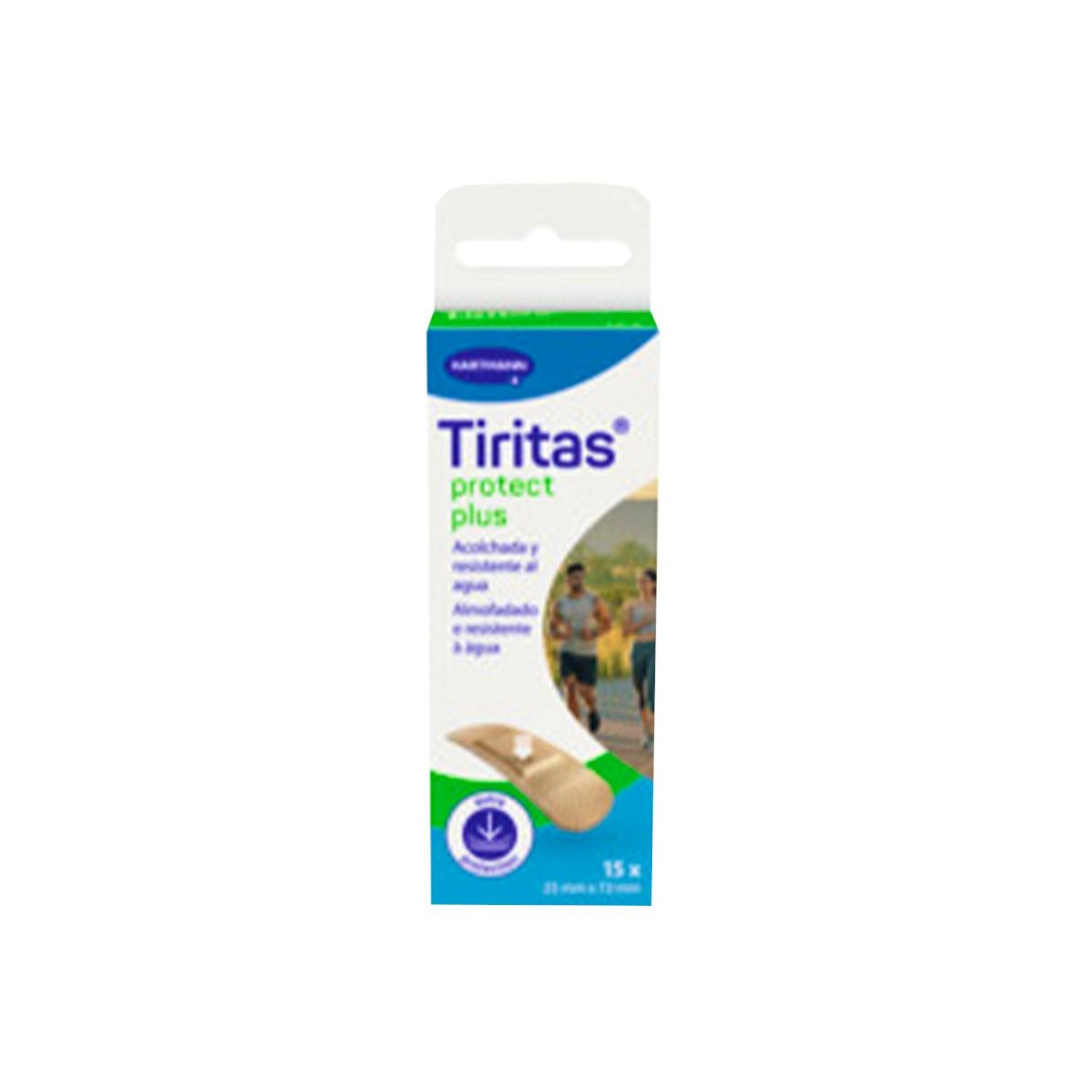 Tiritas Protect plus rapid 25x72mm 15 uds