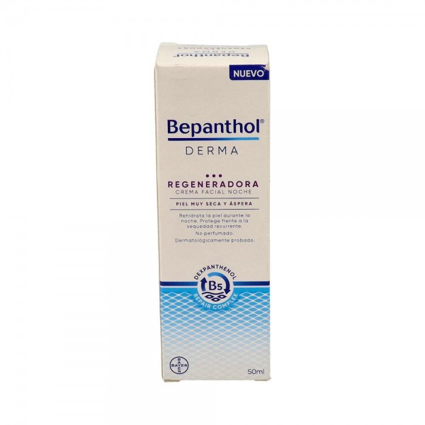 Bepanthol Derma Regeneradora Facial Noche 50 Ml