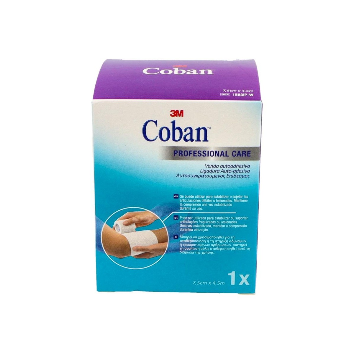 Venda Coban Elast Cohesiva Blc 4,5X 7,5