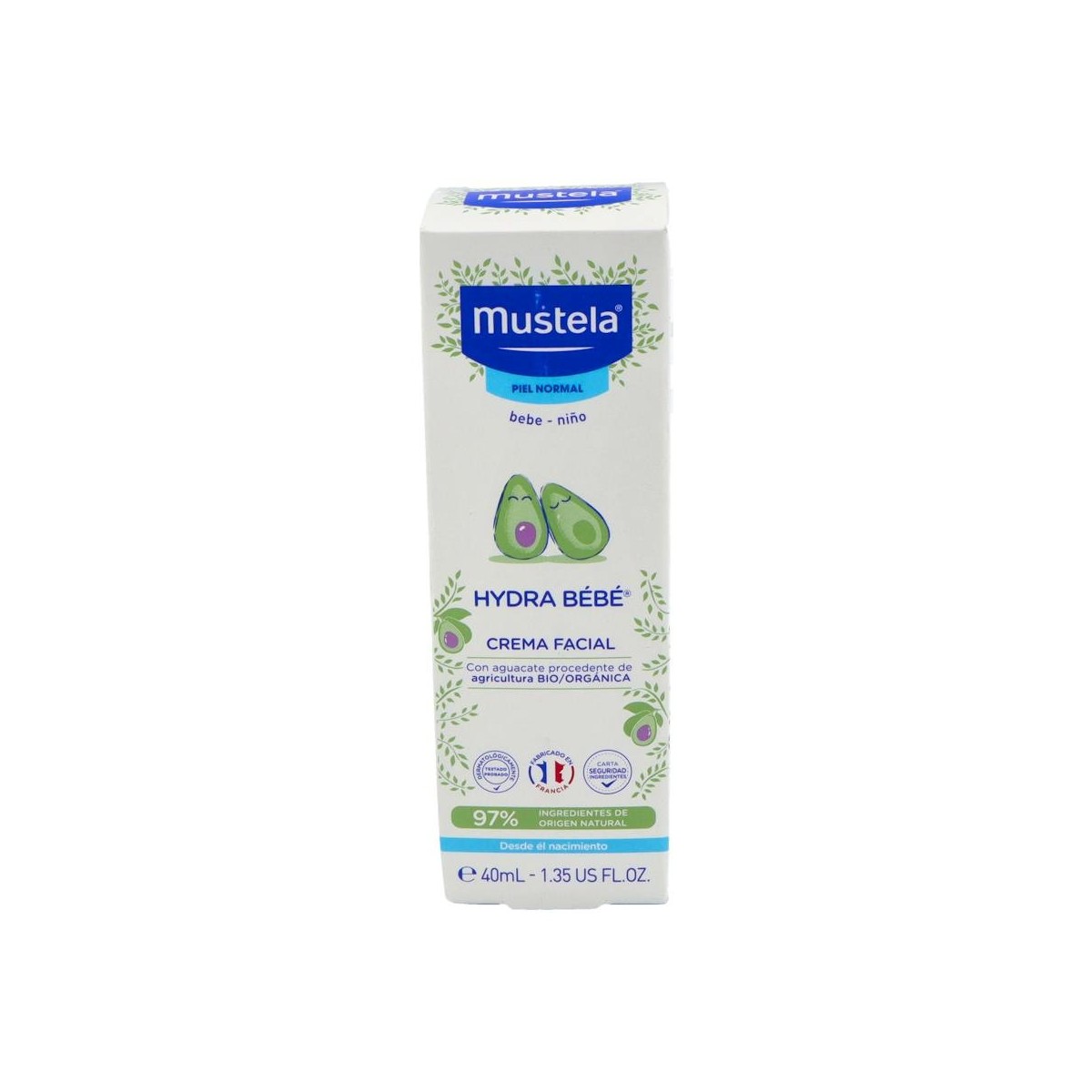 Mustela Hydrabebe Cara 40 Ml