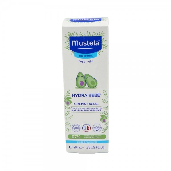 Mustela Hydrabebe Cara 40 Ml