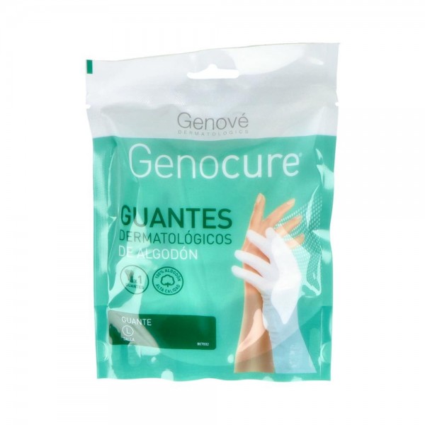Guantes Derm Genocure Algod 9-10 Gde