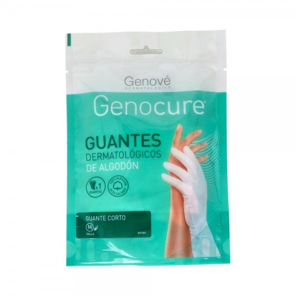 Guantes Derm Genocure Algod 8 Med
