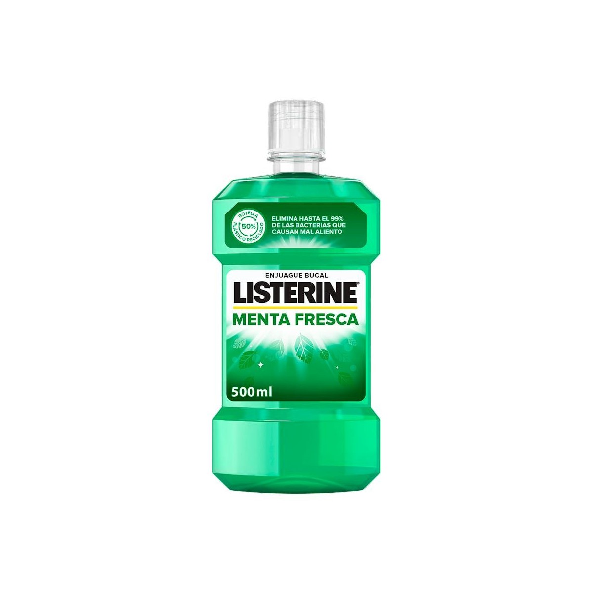 Listerine Menta Fresca (1 x 500 ml), enjuague...
