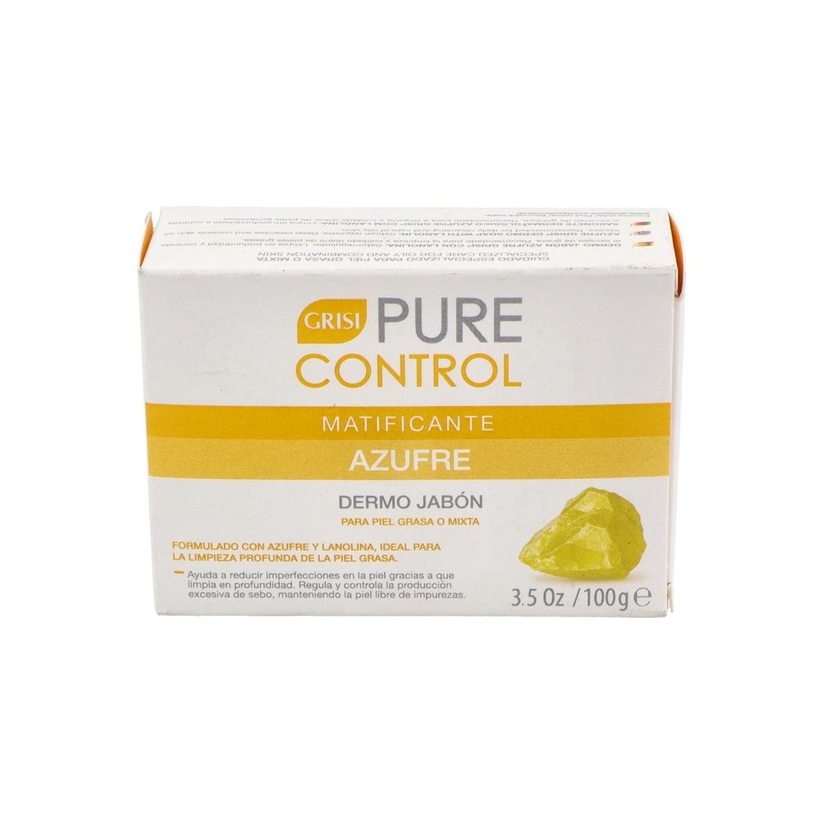 Jabon Grisi Azufre 100 G Pastilla