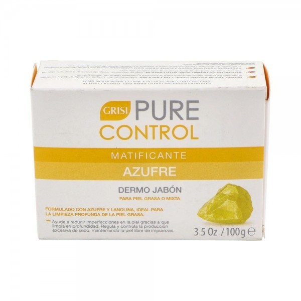 Jabon Grisi Azufre 100 G Pastilla