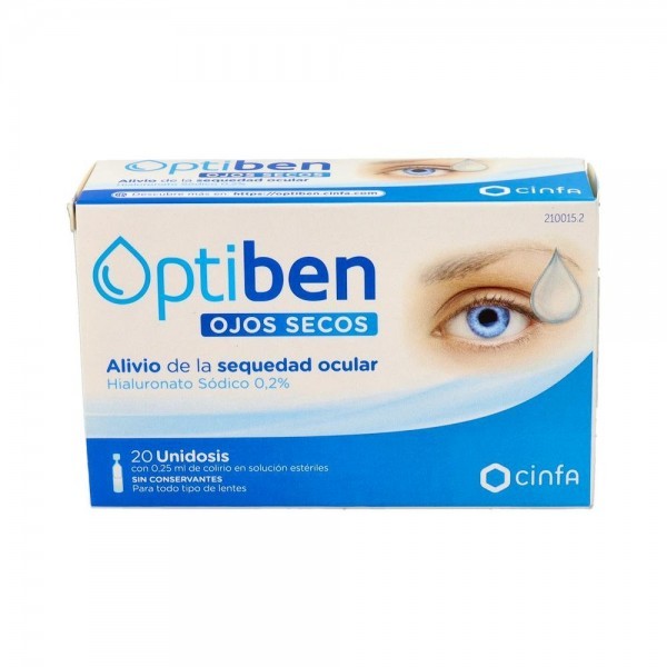 Optiben Gotas 20 Amp Monodosis