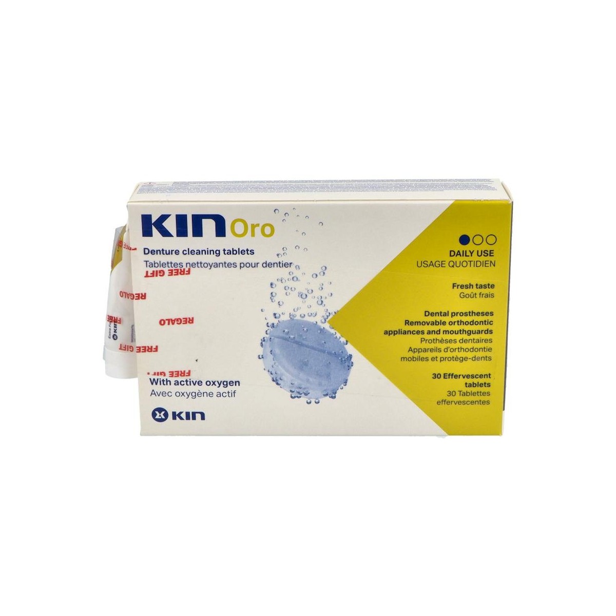 Kin Oro Tabletas Limpiadoras 30 Un