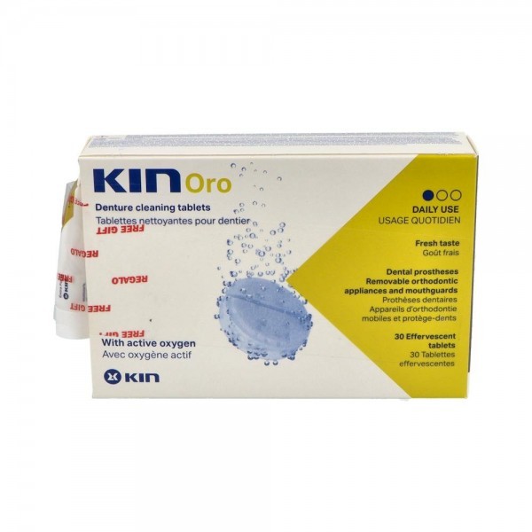 Kin Oro Tabletas Limpiadoras 30 Un