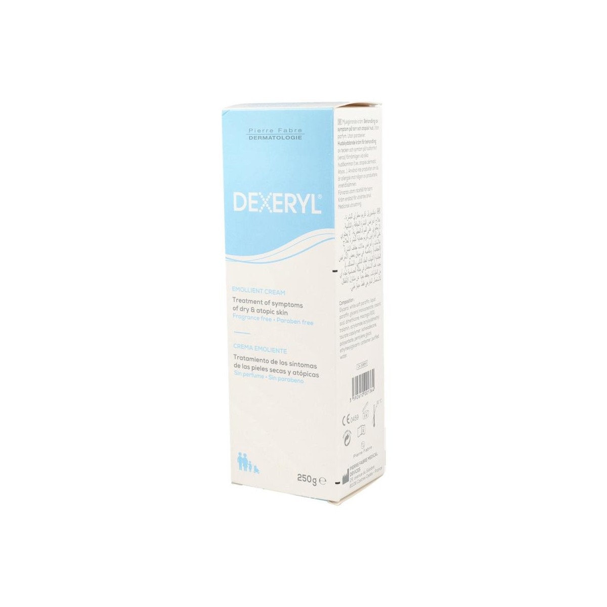 Dexeryl Crema emoliente pieles secas y atópicas...