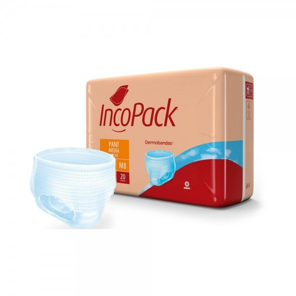 Incopack Pant Talla Media Noche Caja 80 Absorbentes