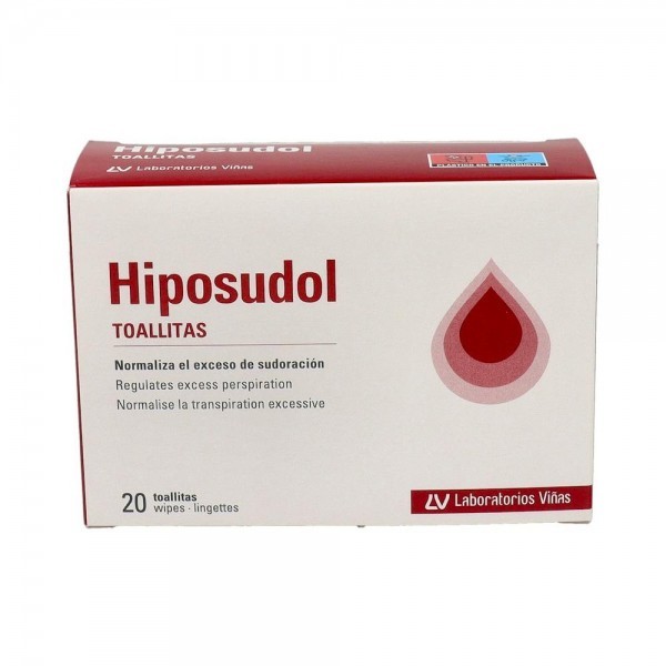 Hiposudol Toallitas 20 Sobres