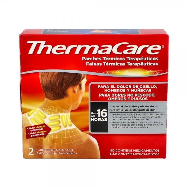 Thermacare Parche Cuello Homb Y Muñec 2 U