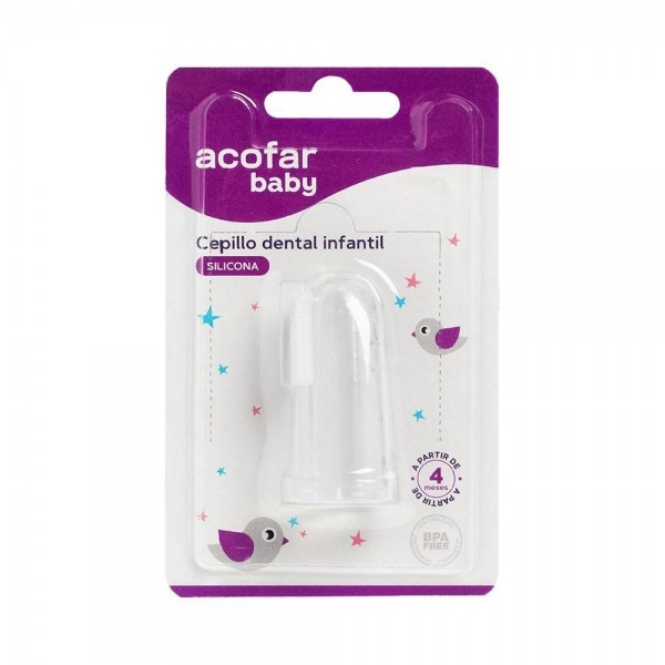 Cepillo Dental Dedal Silicona Acofarbaby