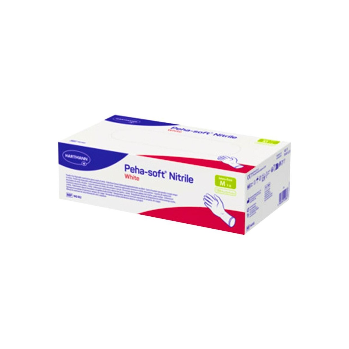 Peha-soft Nitrile blanco S 100 uds