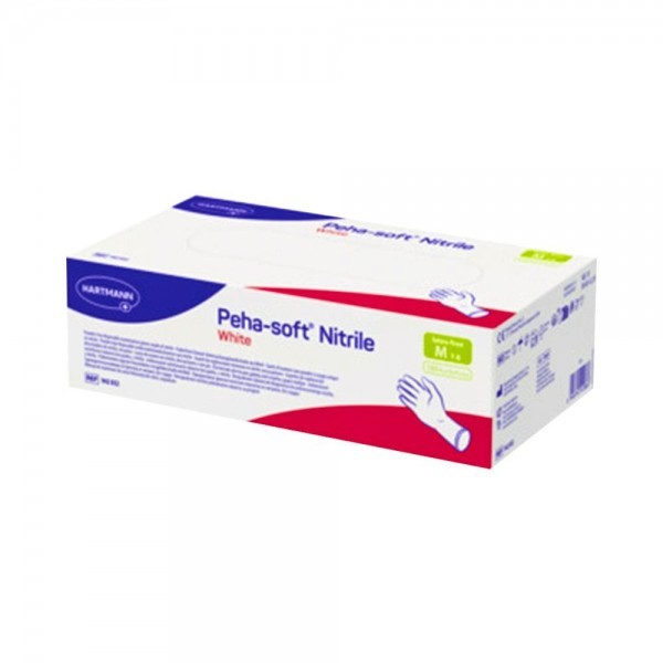 Peha-soft Nitrile blanco S 100 uds