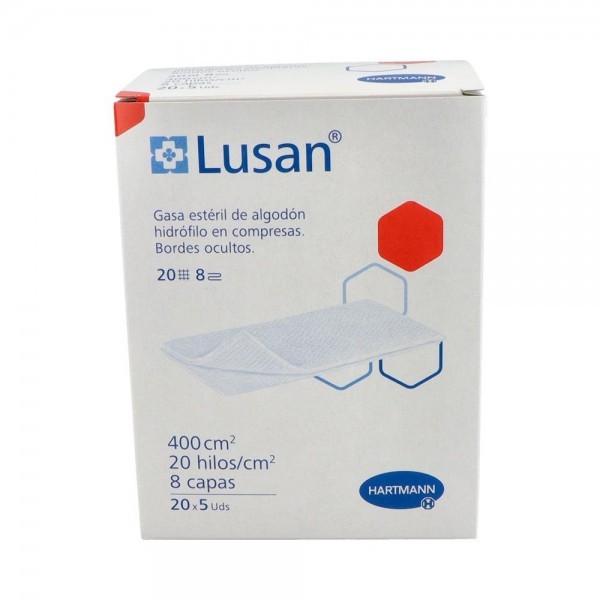Gasa Est Lusan ( S-5U ) 100 Unid