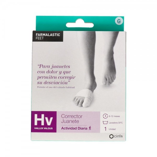 Corrector Farmalastic Juanete Tg
