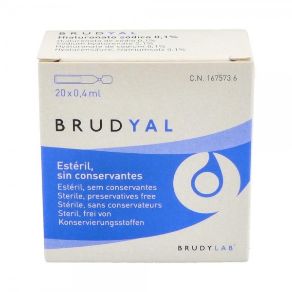 Brudyal Sol Humectante 0,4 Ml 20 Monodo
